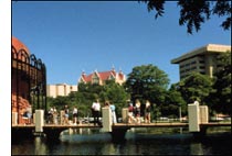 SWT campus in San Marcos, TX