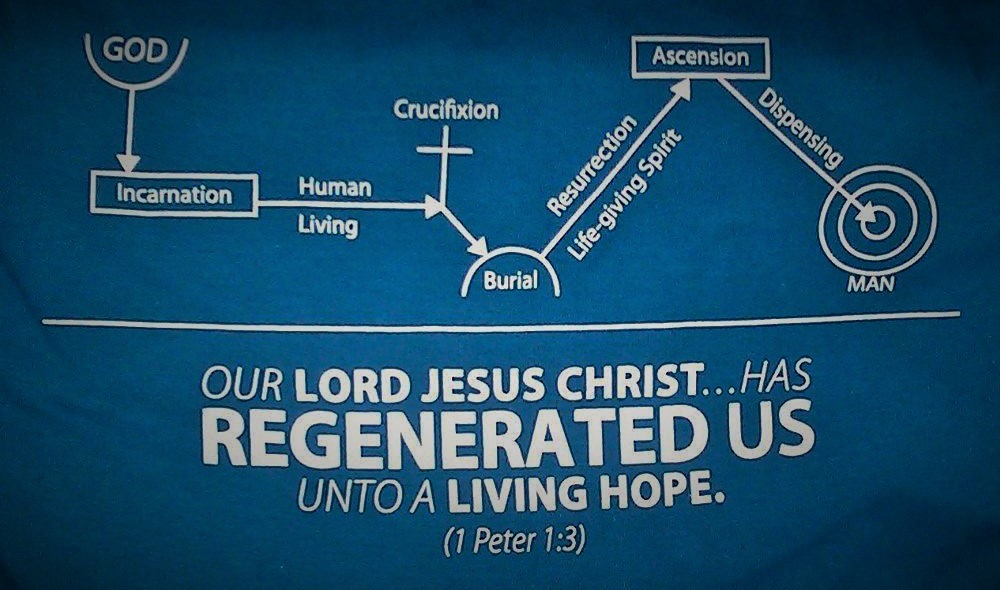 The Back of Our T-Shirts Says...